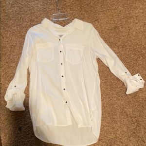 Express Boyfriend Button Down